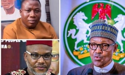 BREAKING: President Buhari Reveals Nnamdi Kanu And Sunday Igboho Sponsors