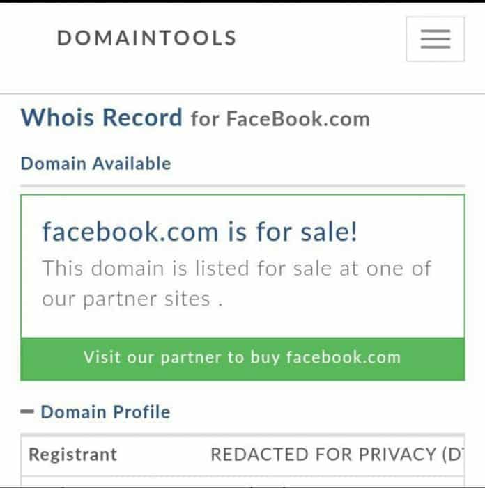 BREAKING: Hackers Place Facebook For Sale After Taking Over