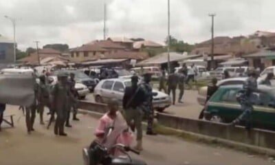 BREAKING: Policemen Flee As Gunmen Invade APC Congress [VIDEO]