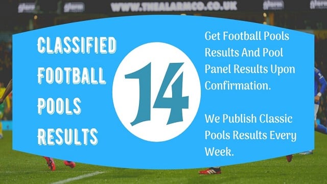 Week 14 Pool Result 2022 For Saturday 8th October 2022 – Pool Agent