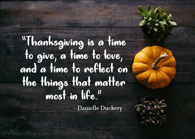 Happy Thanksgiving Quotes