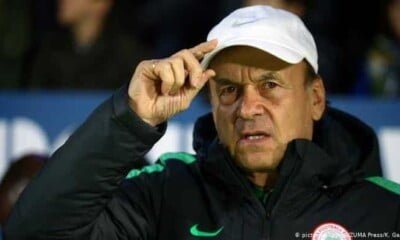 BREAKING: Finally, Super Eagles Coach Gernot Rohr Sacked