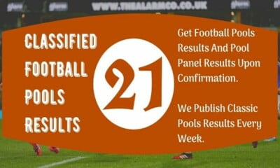 Week 21 Pool Result 2022 For Saturday 26th November 2022 – Pool Agent