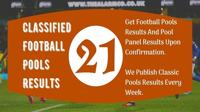 Week 21 Pool Result 2022 For Saturday 26th November 2022 – Pool Agent