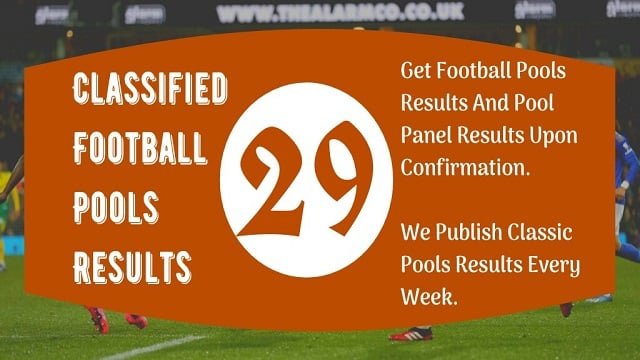 Week 29 Pool Result for Saturday 20 January 2024 – Pool Agent