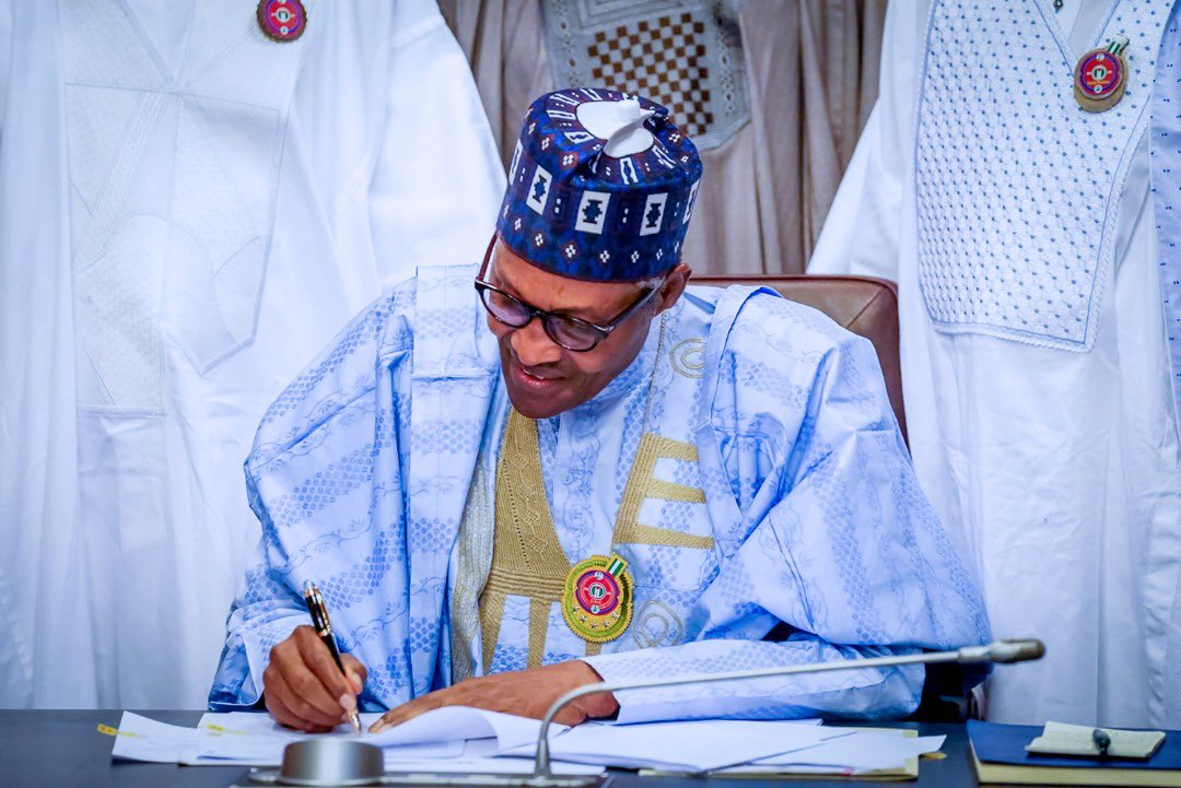 BREAKING: At Last, President Buhari Signs Electoral Act Amendment Bill