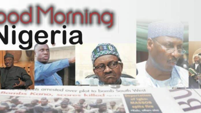 Top Nigerian Newspaper Headlines Today, Monday, 6th February 2023
