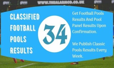 Week 34 Pool Result For Sat 26 Feb 2022 – UK 2021/2022 - Pool Agent