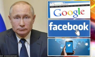 BREAKING: Russia Blocks Twitter And Facebook Over #UkraineRussianWar