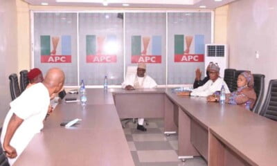 BREAKBREAKING: Governor Sani Bello Takes Over APC Leadership From Buni [Photos]ING: Governor Sani Bello Takes Over APC Leadership From Buni [Photos]