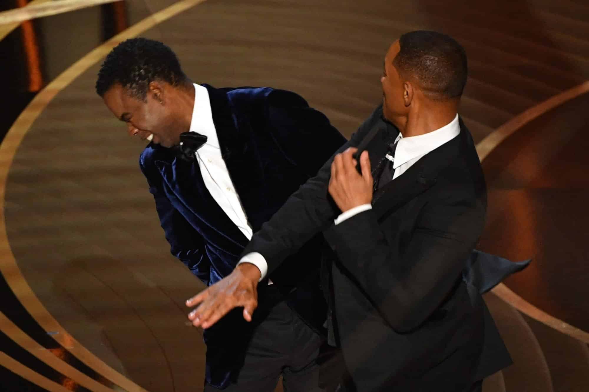 Watch Uncensored Video Of Will Smith Slapping Chris Rock At Oscars 2022