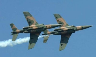 BREAKING: Nigerian Air Force Jet Crashes In Kaduna, Pilots Killed