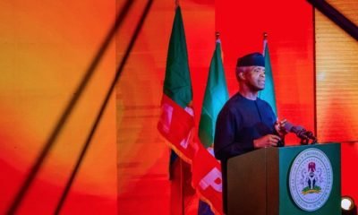 BREAKING: VP Osinbajo Declares For President, Vows To Complete Buhari's Task [Video]