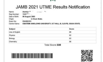 JAMB Result Portal 2022: JAMB Result Portal Activated