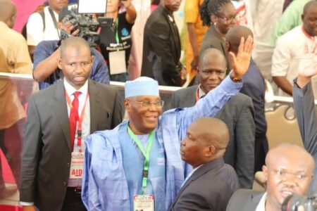 BREAKING: Atiku Abubakar Dusts Wike, Wins 2023 PDP Presidential Ticket