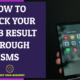 JAMB SMS Checker: How To Check JAMB Result 2022 Using SMS 55019