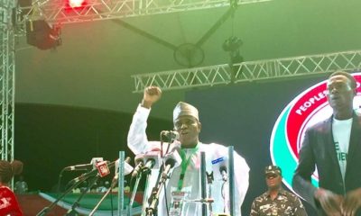 Tambuwal Steps Down For Atiku At PDP Primaries Venue [Video]