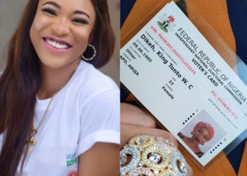 Tonto Dikeh Emerges Deputy Governorship Candidate In Rivers State