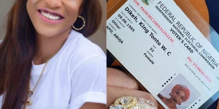 Tonto Dikeh Emerges Deputy Governorship Candidate In Rivers State