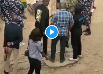 Watch Moment Soldiers Arrested APC Thug With Guns Ahead Of Osun Election [Video]