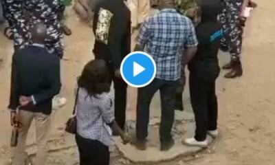Watch Moment Soldiers Arrested APC Thug With Guns Ahead Of Osun Election [Video]