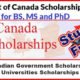 List Of Canada Scholarships BS, MS and PhD For Internationals| APPLY Now