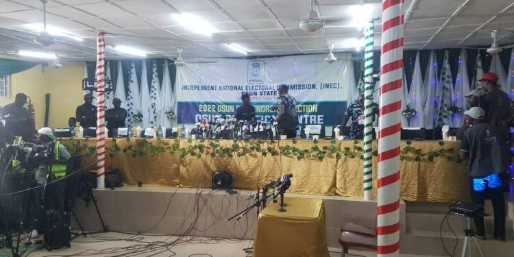 Final Osun Election Results 2022 For All LGAs Declared By INEC