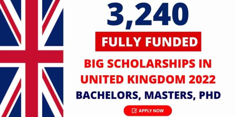 Scholarships In UK 2023 | Fully Funded Scholarships