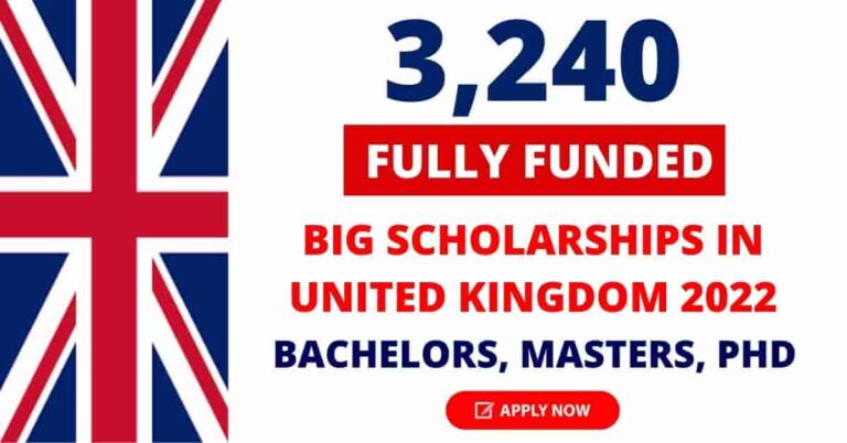 Scholarships In UK 2023 | Fully Funded Scholarships