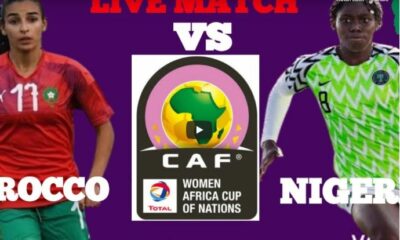 #WAFCON2022: Livestream Morocco W vs Nigeria W Free Here