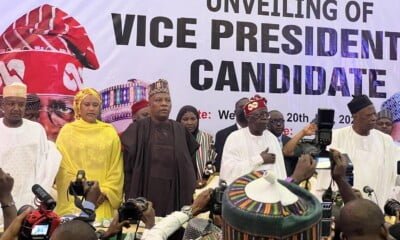 2023 Election: APC Unveils Shettima As Tinubu’s Running Mate