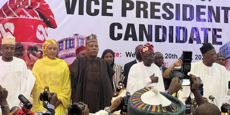 2023 Election: APC Unveils Shettima As Tinubu’s Running Mate