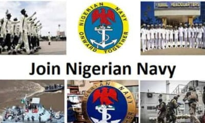 Nigerian Navy Recruitment 2022 Application Form Registration Portal