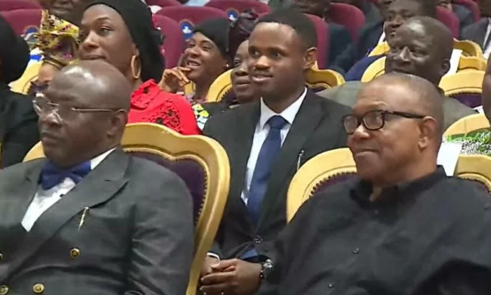 BREAKING: Peter Obi Storms Redemption Camp For #RCCGConvention [Video]