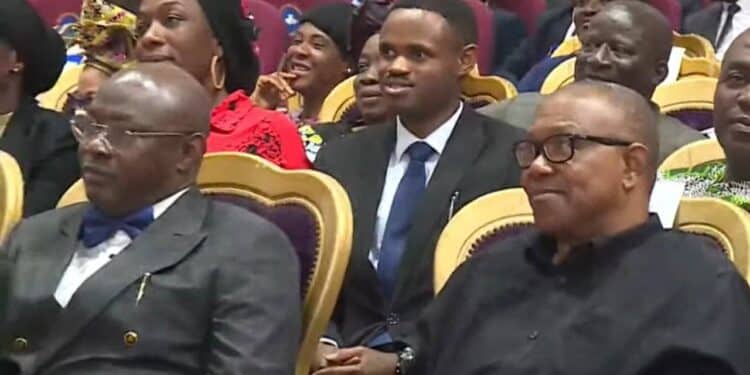 BREAKING: Peter Obi Storms Redemption Camp For #RCCGConvention [Video]