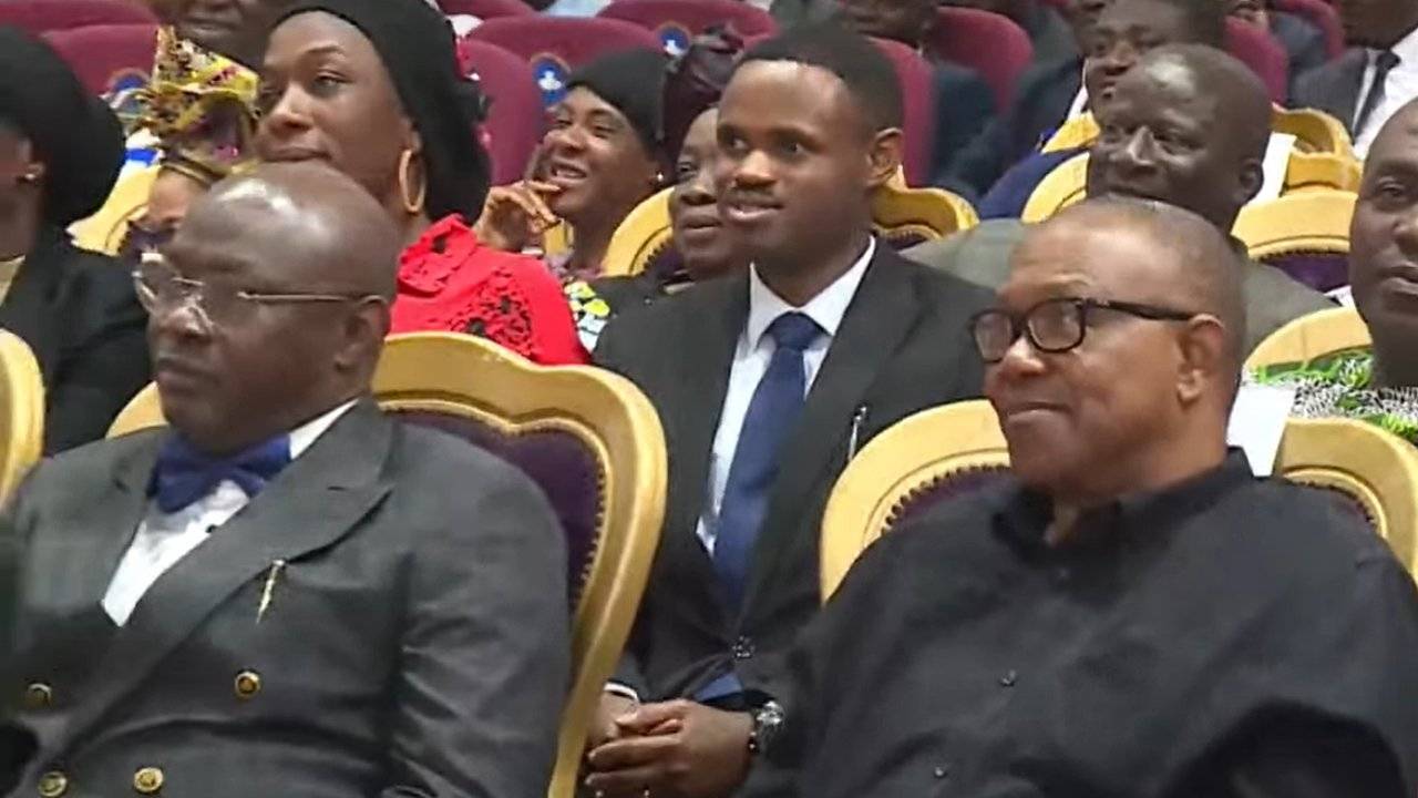 BREAKING: Peter Obi Storms Redemption Camp For #RCCGConvention [Video]