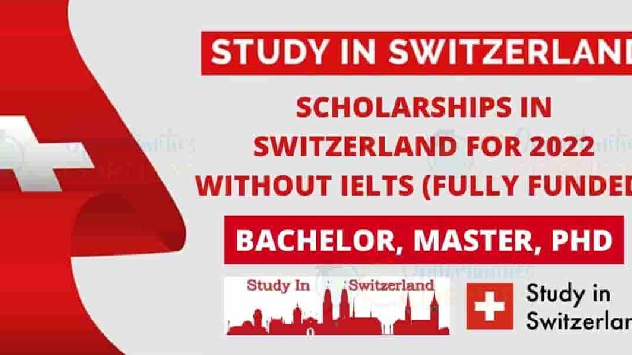 phd scholarships in switzerland 2023