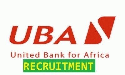 UBA Recruitment 2022, Careers & Jobs Vacancies (24 Positions)