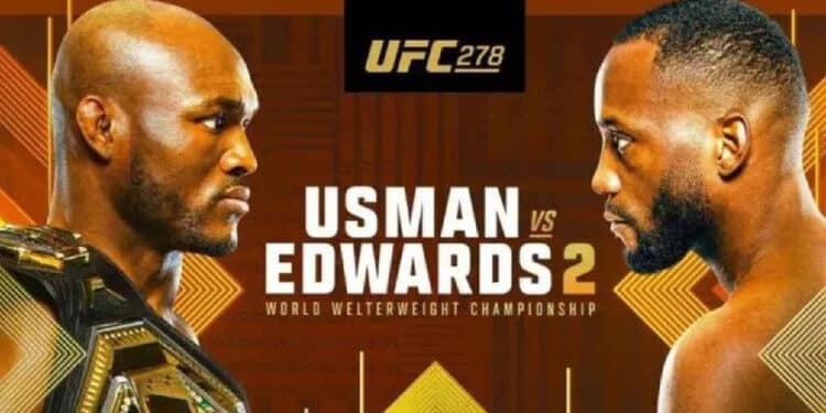 #UFC278: Live Stream Usman vs Edwards UFC 278