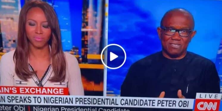 Watch Full Peter Obi CNN Interview Video