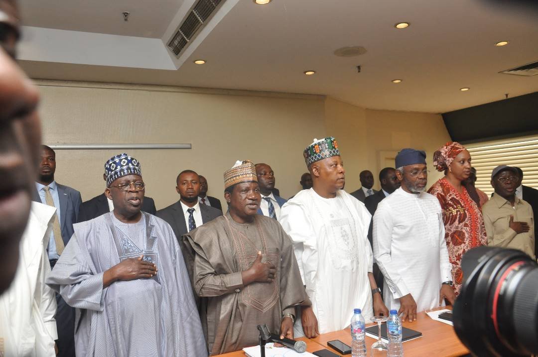 JUST IN: Tinubu In Crucial Meeting With Governors, APC NWC Over Campaign List