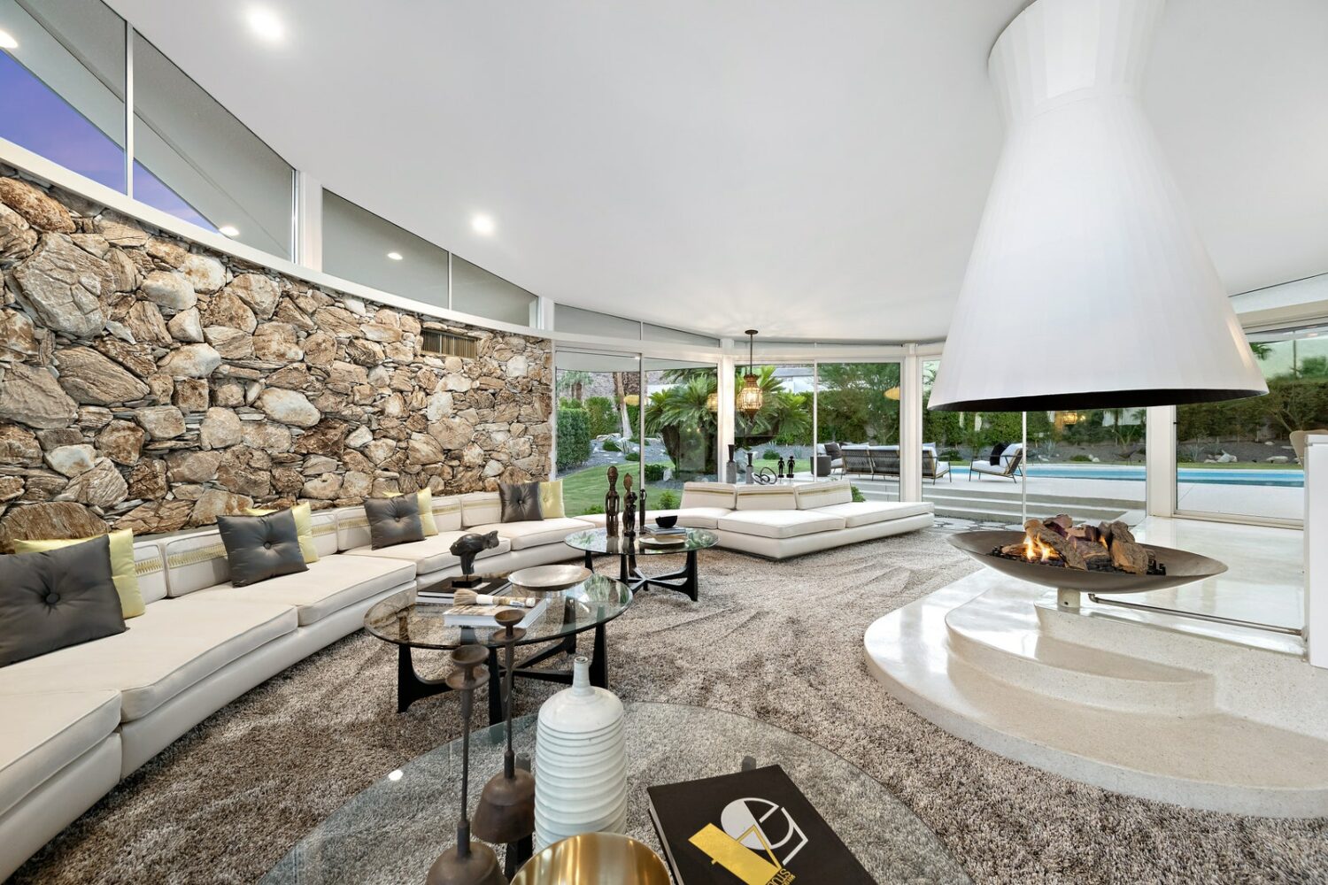 Image may contain Indoors Lobby Room Furniture Building Housing Living Room and Table