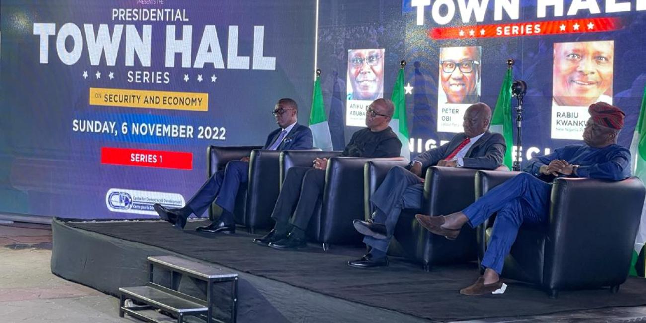 WATCH Arise TV Presidential Town Hall Meeting Live Stream Here