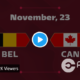 #BELCAN live: Watch Belgium vs Canada Live Stream of #FIFAWorldCup