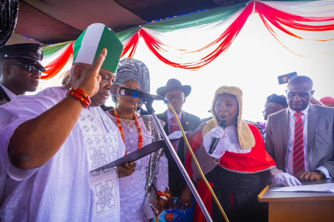 Ademola Adeleke Sworn In As Osun Governor, Renames State, Sacks Appointees