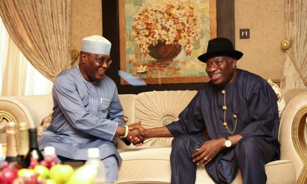 Jonathan Speaks On Sponsoring Aggrieved PDP Governors Against Atiku