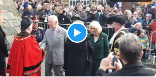 WATCH King Charles III Egg Attack Video TRENDING NOW