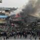 BREAKING: Lagos Tejuosho Market On Fire [Video]