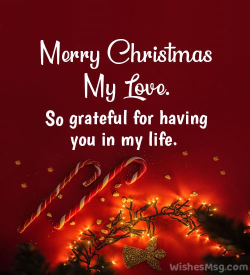 Merry Christmas Wishes for Love