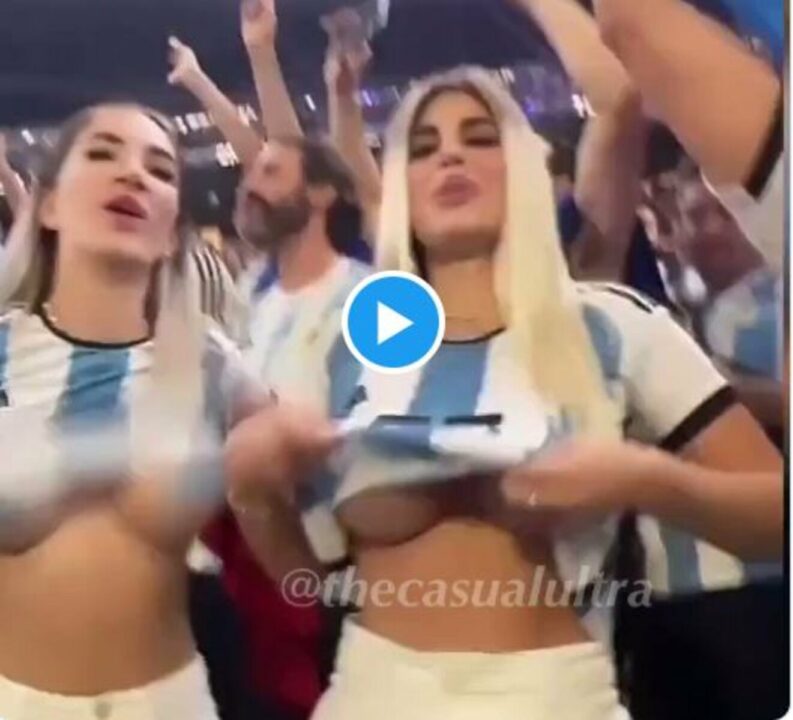 Argentina Fan Topless Footage Goes Viral On Reddit, Twitter